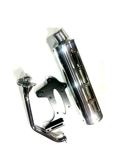 Exhaust Maxi 4 for Aprilia Leonardo 150(stainless steel). Special offer